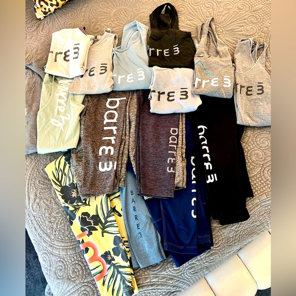 HUGE BARRE3 HAUL! (A few pieces sold separately), but still a TON left